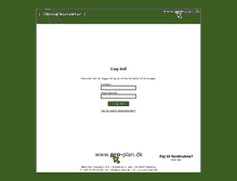 Tablet Screenshot of online.pro-plan.dk